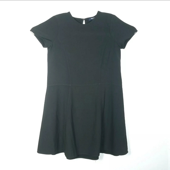 Madewell Womens Size 6 Tribune Dress Crepe Keyhole - Picture 2 of 4